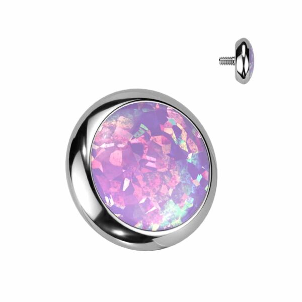 Titanium Purple Opal 14g Top