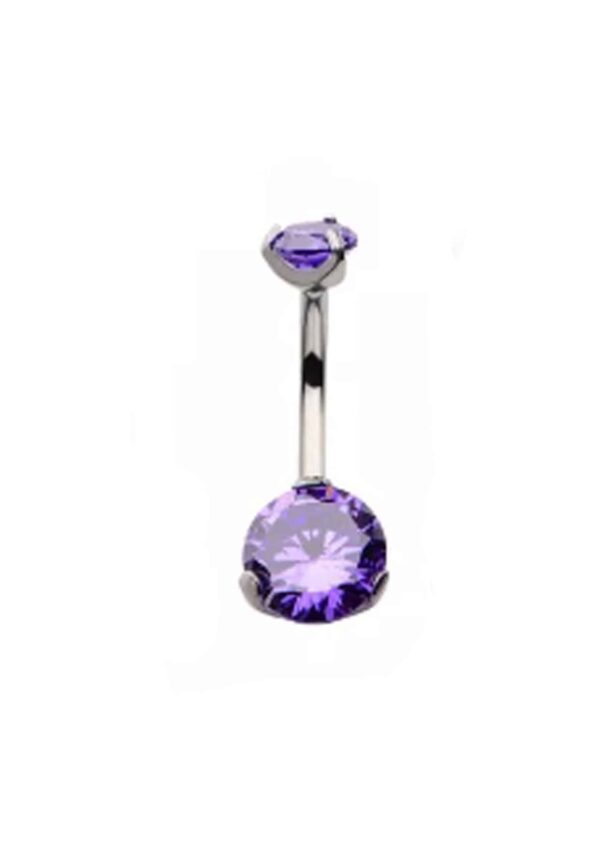 Purple Titanium Navel