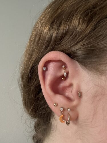 Gold Titanium Rook Bar photo review