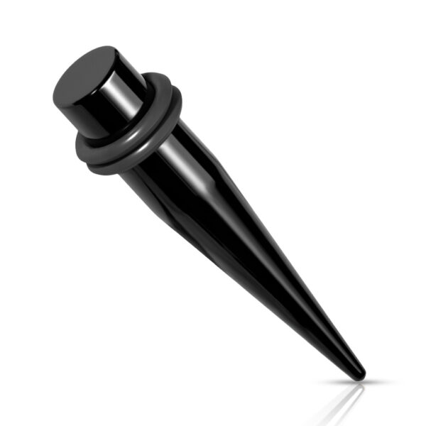 Black Steel Stretching Taper