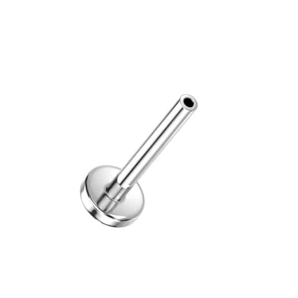 Nova Titanium Threadless Post 14g 16mm – compatible with titanium threadless tops